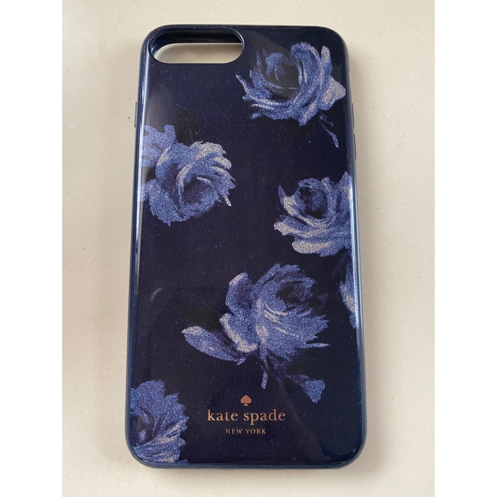 Kate Spade Blue Floral iPhone 6,7,8+ case